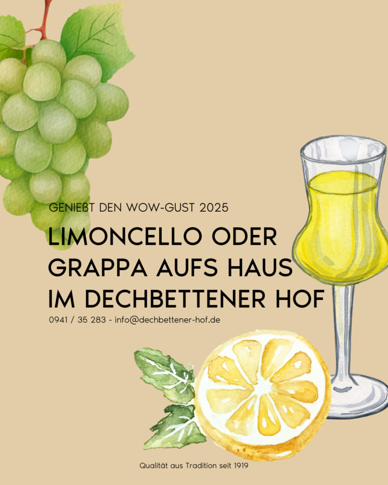 Limoncello oder Grappa aufs Haus!