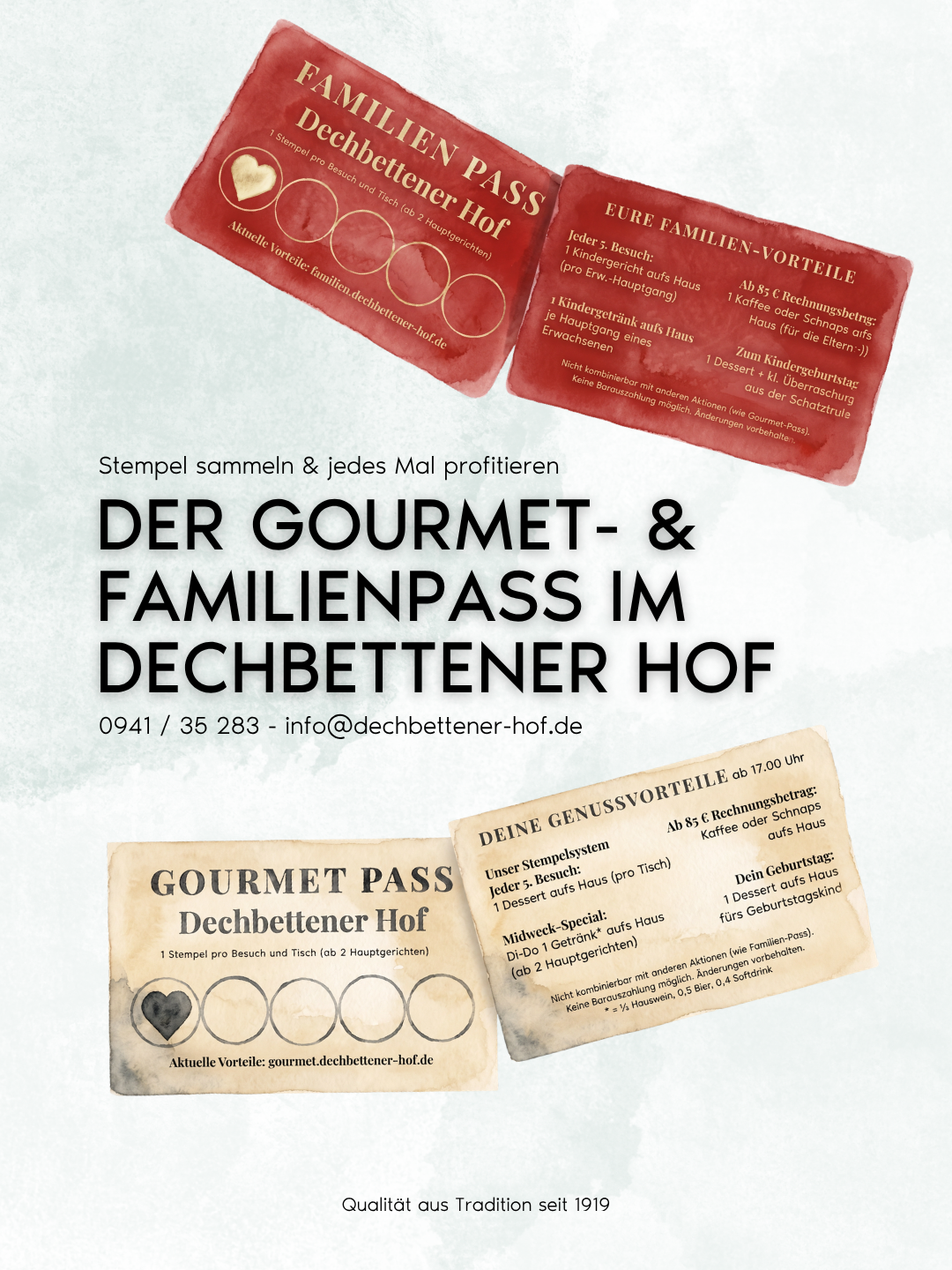 Der neue Gourmet- & Familienpass